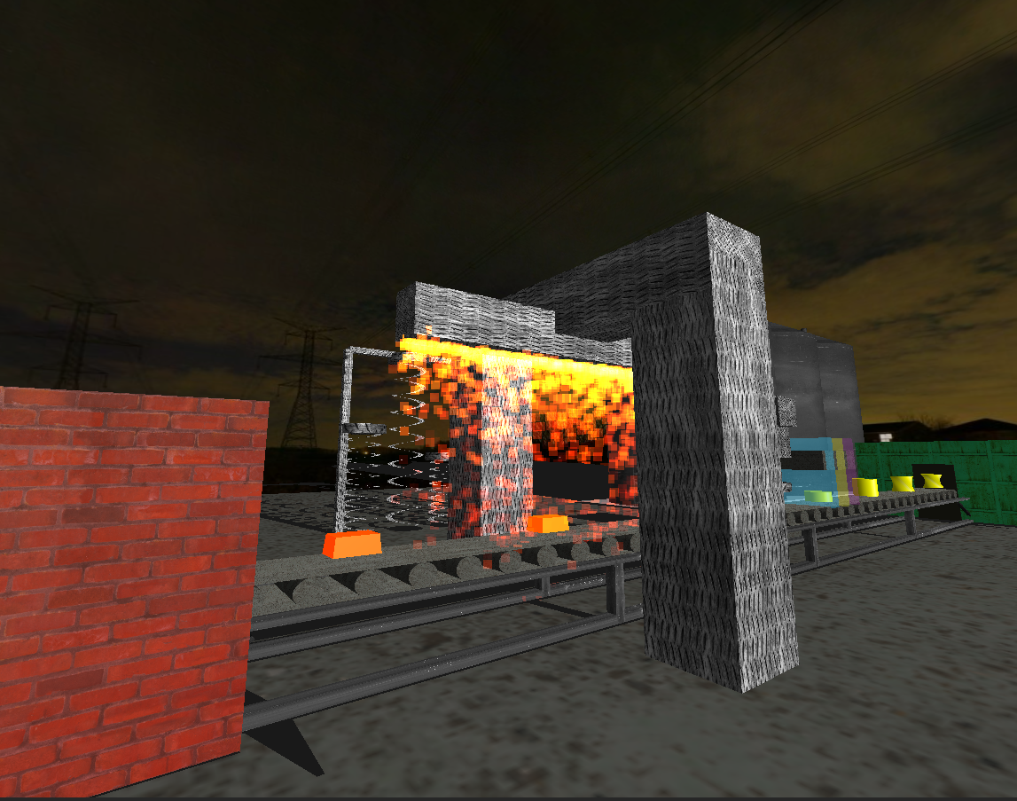 OpenGL Conveyor Simulator